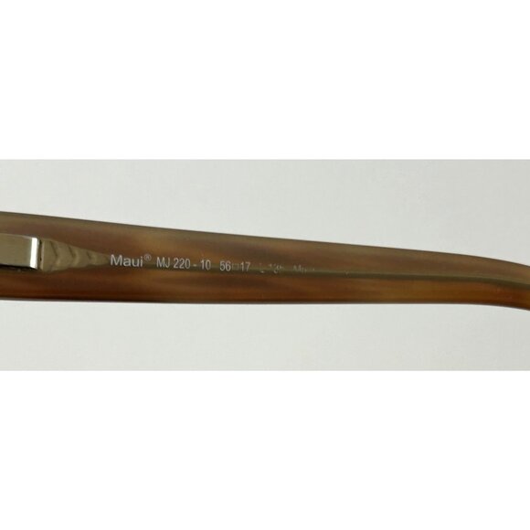 Vintage Maui Jim Atoll MJ220-10 Sunglasses Brown Polarized main image 7